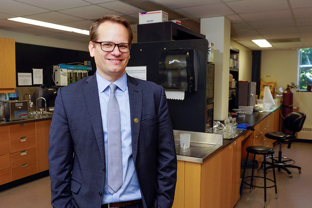 Dr. Markus Brinkmann is a professor in USask’s School of Environment and Sustainability. 