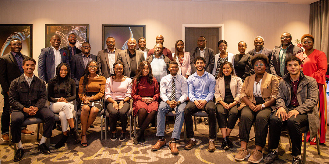 Medical students had the opportunity to meet Black physicians practicing in Saskatchewan during a meet-and-greet event. (Photo: Submitted) 