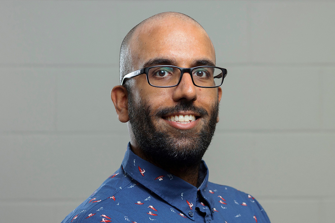 USask graduate student Christopher Mahadeo recently completed his PhD work through the College of Arts and Science. 