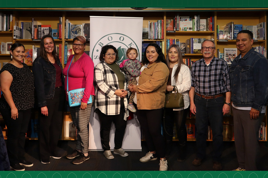 Students in the Indian Teacher Education Program (ITEP) at USask gathered to celebrate the publication launch of My Family, My People: ITEP Creative Writing 2013—2019. 