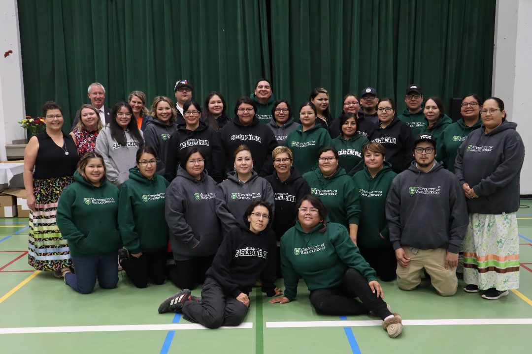 34 students joined the CTEP cohort in September and are working towards a Bachelor of Education (BEd) degree, specializing in Cree and Indigenous Studies. (Photo: Submitted)