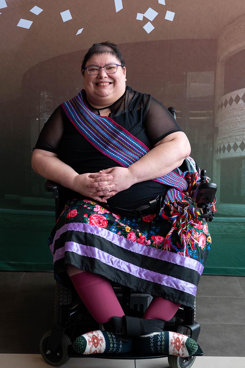 Eileen Lennie-Koshman wants to empower Indigenous people to tell their stories. (Photo: Nicole Denbow)