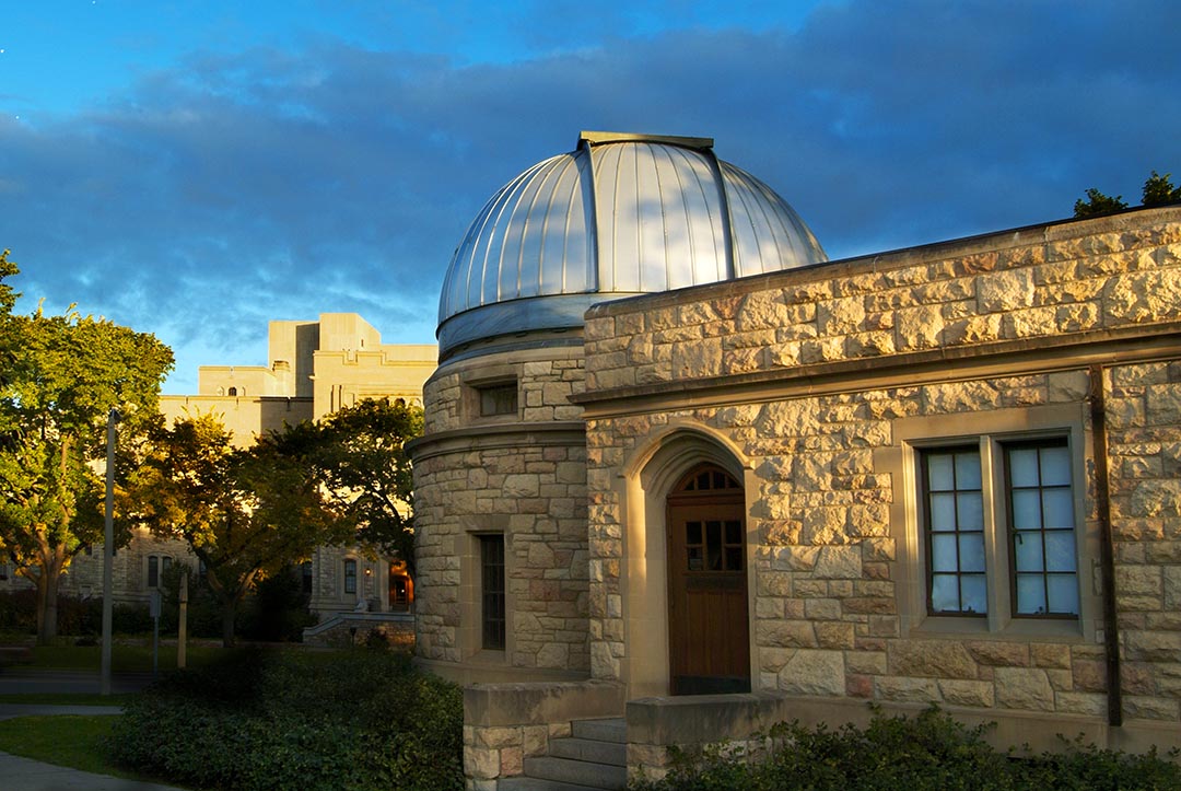 The USask Observatory facilities are available for use by both university students and visitors to the campus. The telescopes and other scientific equipment are used by university students during the laboratory component of their courses. (Photo: USask)