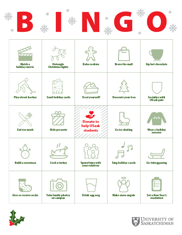 USask Bingo