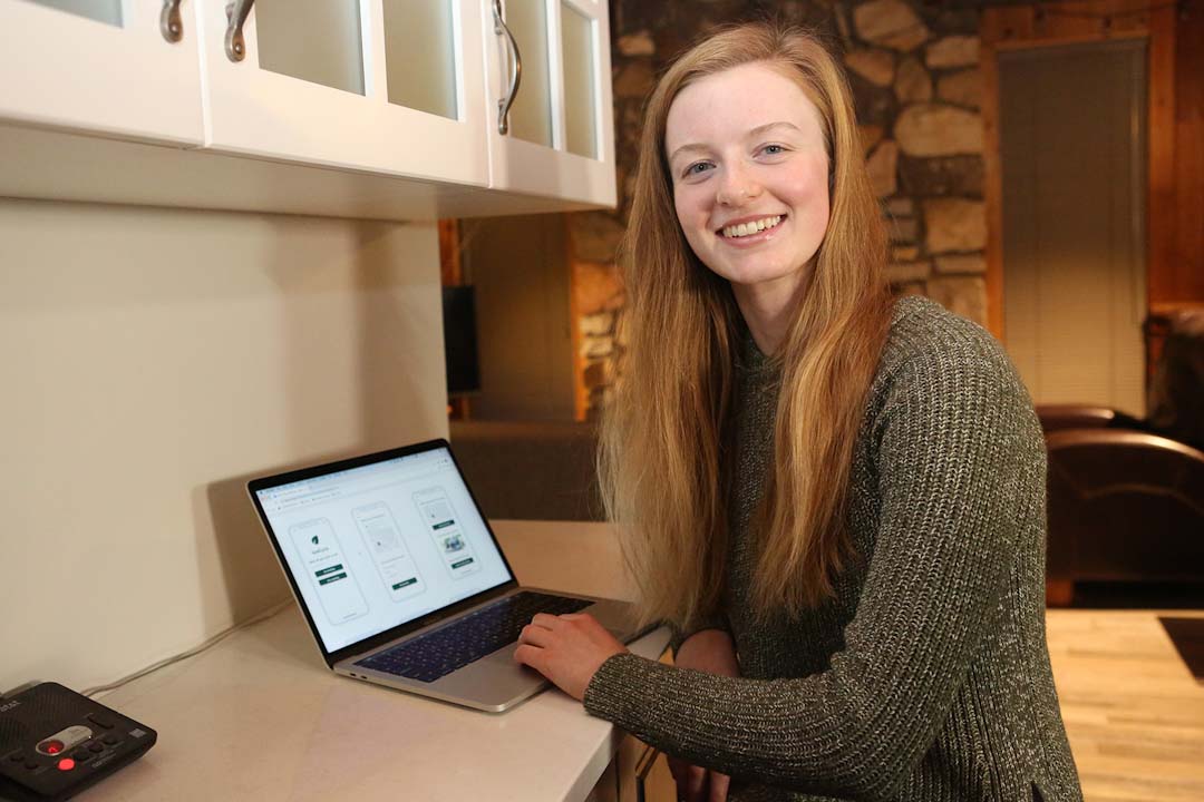 Norah Ridley is part of a team of finalists in the EcoHack competition. (Photo: Submitted)