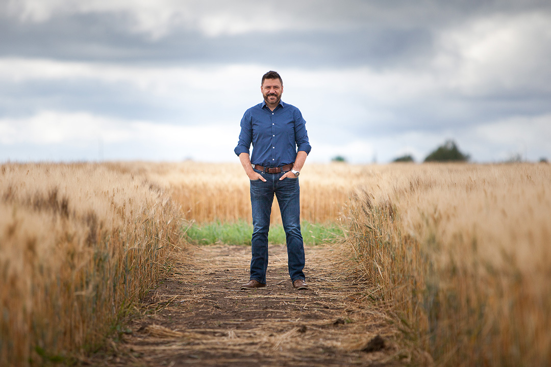 Curtis Pozniak, wheat breeder and director of the USask Crop Development Centre. (Photo: Christina Weese)