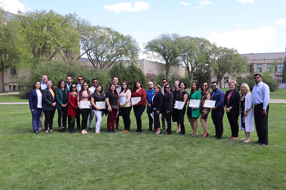 Educators from the Universidad Católica del Maule in Talca, Chile visit the USask campus. 
