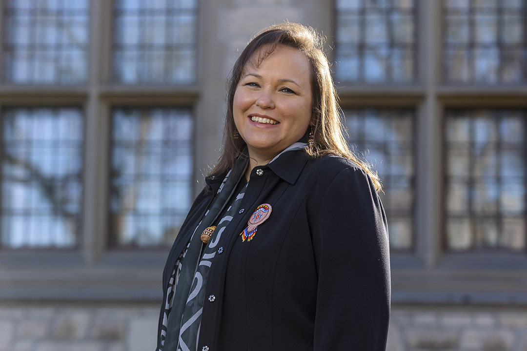 Dr. Angela Jaime, Interim Vice-Provost, Indigenous Engagement, and chair of the taskforce. (Photo: University of Saskatchewan)