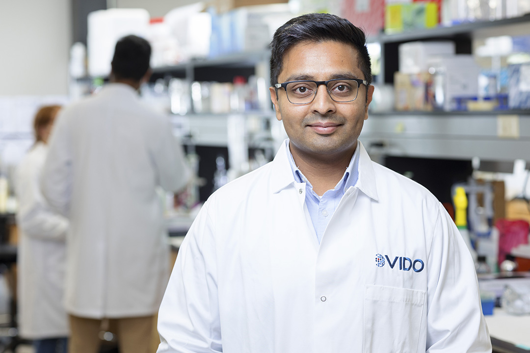 Dr. Arinjay Banerjee (PhD) is from the Vaccine and Infectious Disease Organization (VIDO) and Western College of Veterinary Medicine. (Photo: University of Saskatchewan)