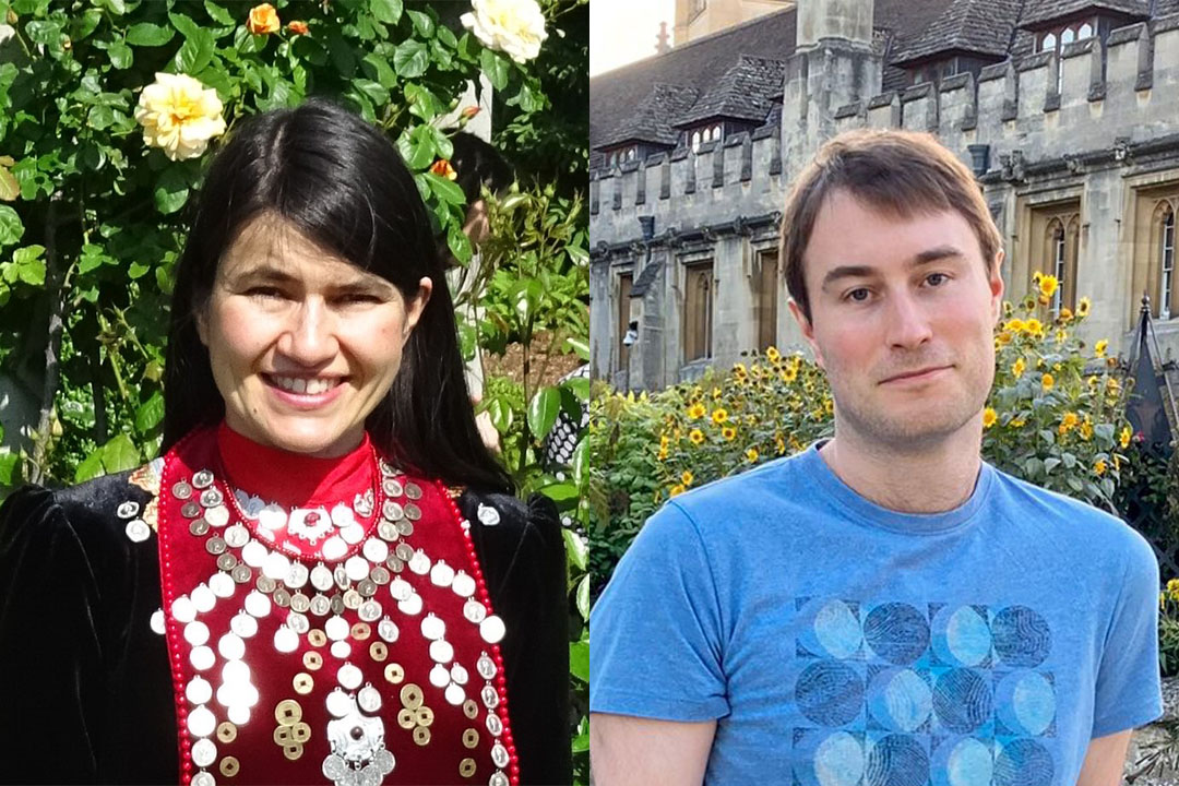 Dr. Lilia Yumagulova (PhD) and Dr. Anthony Shillito (PhD). (Photos: Submitted)