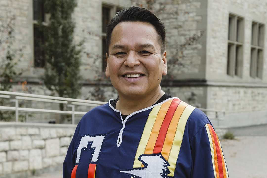 Sheldon Bear, a student at the USask Edwards School of Business, has won a Resiliency Award at this year’s Indigenous Student Achievement Awards. (Photo: Submitted)