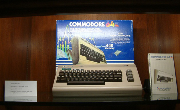A look at an original Commodore 64 in the USask Computer Museum’s collection display in the Thorvaldson Building (Photo: USask Computer Museum)