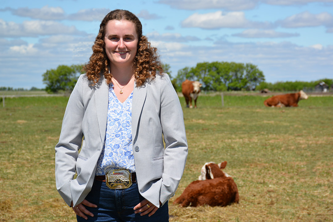 Emma Cross always knew that she would pursue a career in agriculture.