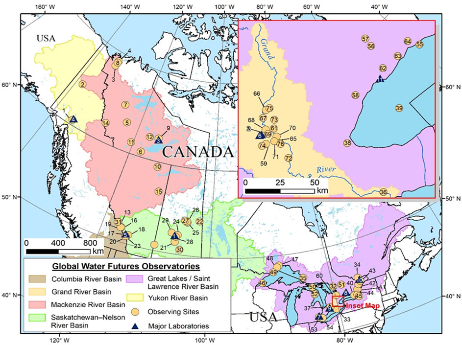 Global Water Futures Observatories A Critical Step Towards Water   Gwfo Map   Final 