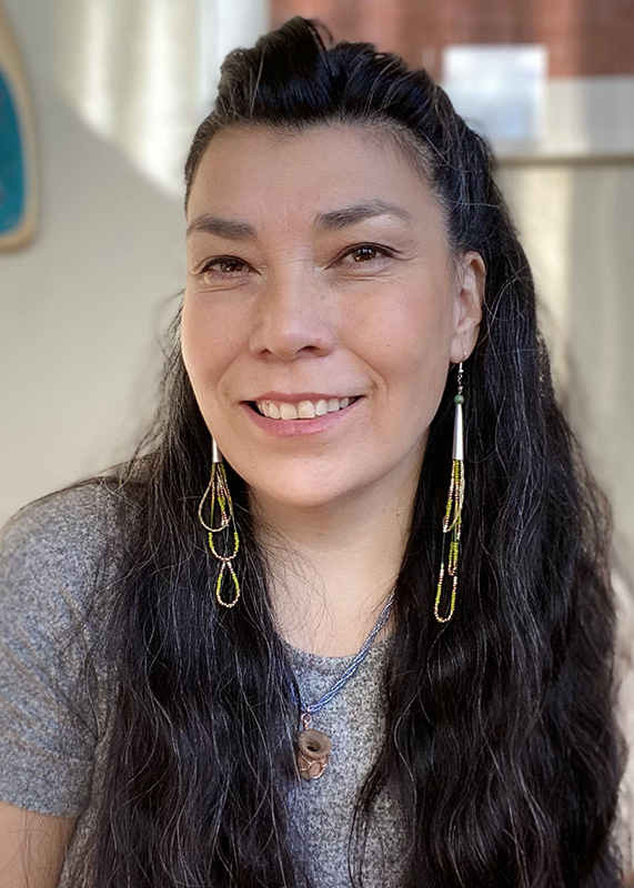 KC Adams, an Anishinaabe, Inninew, and British artist living in Winnipeg, was selected to receive the first $10,000 ophinamake award. (Photo provided by KC Adams) 