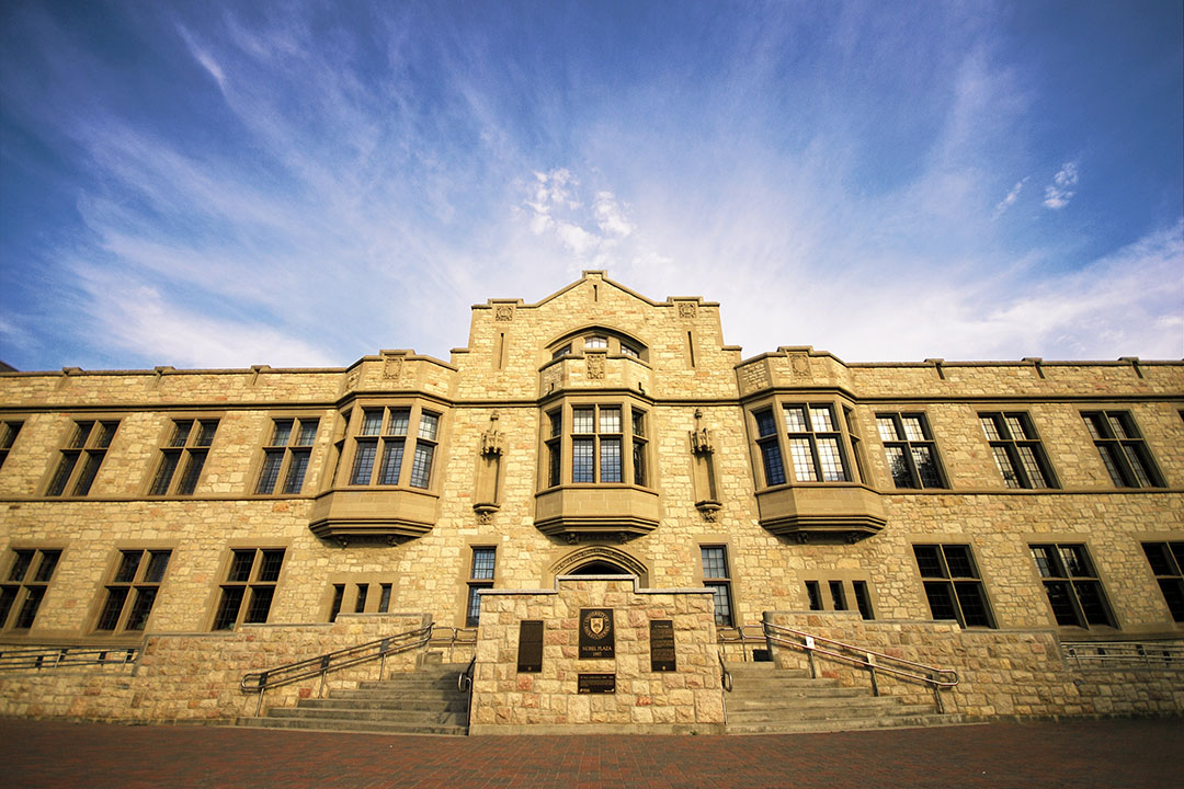 The Peter McKinnon Building on the University of Saskatchewan campus.