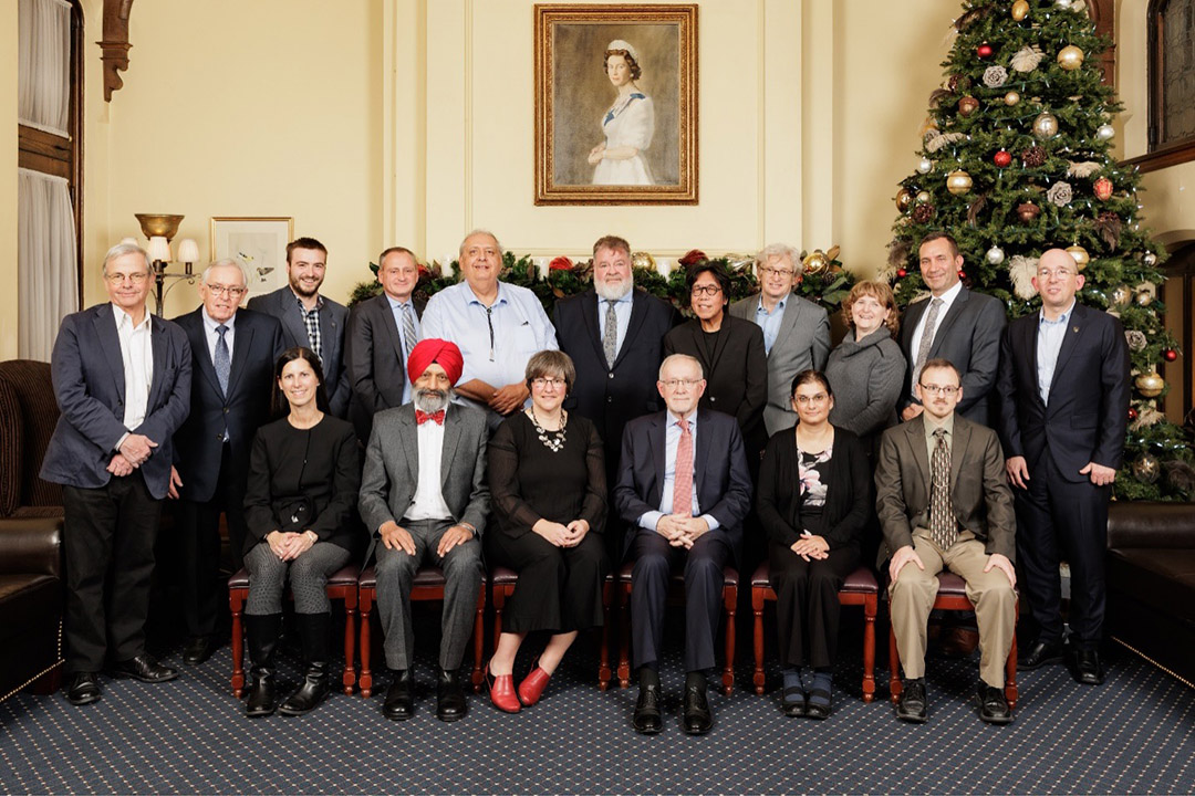 Top row (L-R): Peter MacKinnon, Bill Sterling, Drew Marquardt, Chris Houser, Bob Watts, John Root, Steve Yue, Kevin Fitzgibbons, Karen Chad, Dave Tucker, Laurent Kreplak. Bottom row (L-R): Niki Schrie, Baljit Singh, Karen Mossman, John Barrett, Priti Wanjara, Daniel Banks. (Photo: Submitted)