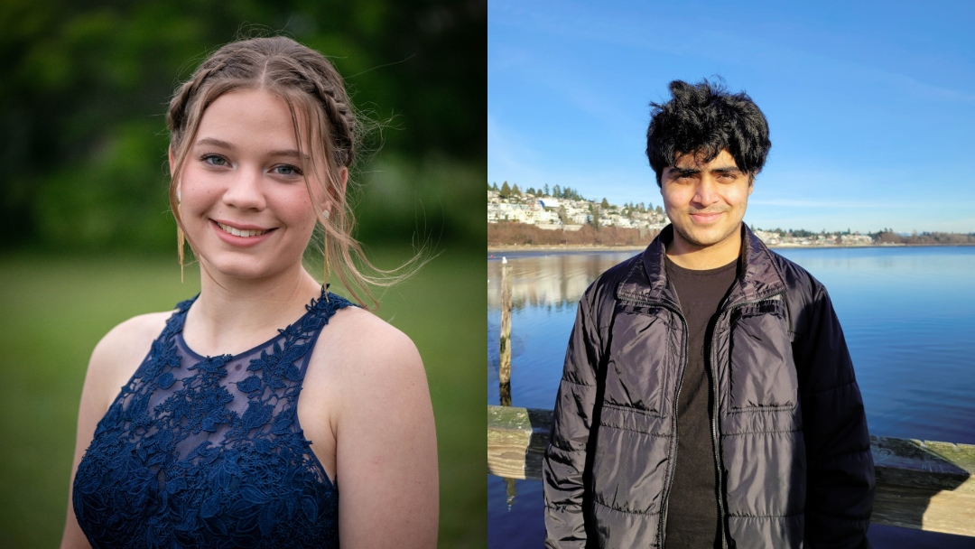 Sarah Ens (left) and Ami Rai (right) have been named the University of Saskatchewan 2022 recipients of the prestigious Schulich Leader Scholarship. (Photos: Submitted)