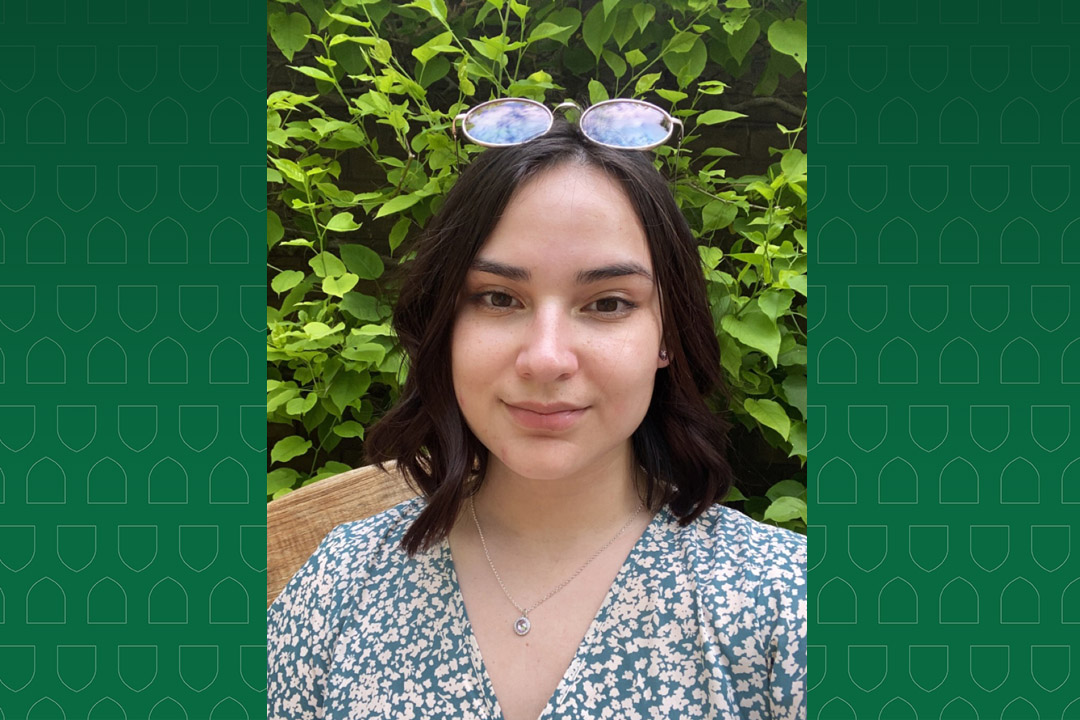 Tia Montgrand will receive a biology degree and a biological research certificate at USask's spring Convocation in June and will begin her studies in the College of Law this fall. (Photo: submitted)