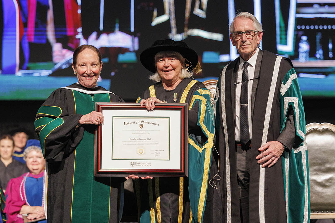 Justice Abella’s judicial career and extraordinary contribution to her community was celebrated during the University of Saskatchewan’s (USask) Spring Convocation ceremonies on June 8, when she received an honorary degree. 