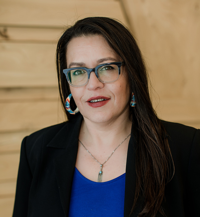 Candace Wasacase-Lafferty, senior director, Gordon Oakes Red Bear Student Centre, said the campus community “has really come together this year” for Indigenous Achievement Week. (Photo: Submitted)