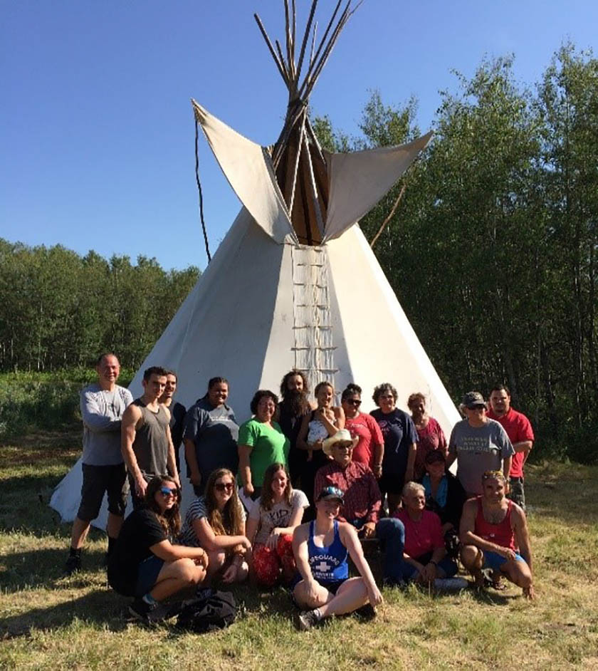 From left: Department of Indigenous Studies faculty member Dr. Allyson Stevenson (PhD) is the Gabriel Dumont Institute Chair in Métis Studies at USask. Faculty member Dr. Winona Wheeler (PhD) first joined USask’s Department of Indigenous Studies back in 1988.