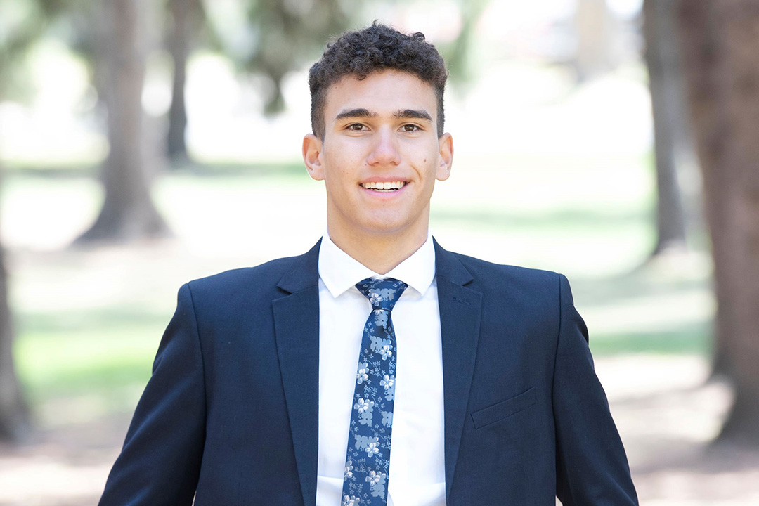 Dylan Bauman will receive an award for leadership at the Indigenous Student Achievement Awards Ceremony on March 9. (Photo: Submitted)