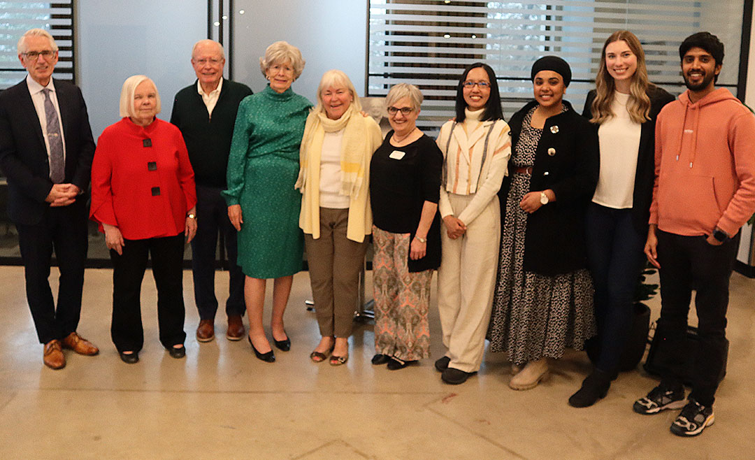 USask leadership, staff and students gather during the grand opening. (Photo: Submitted)