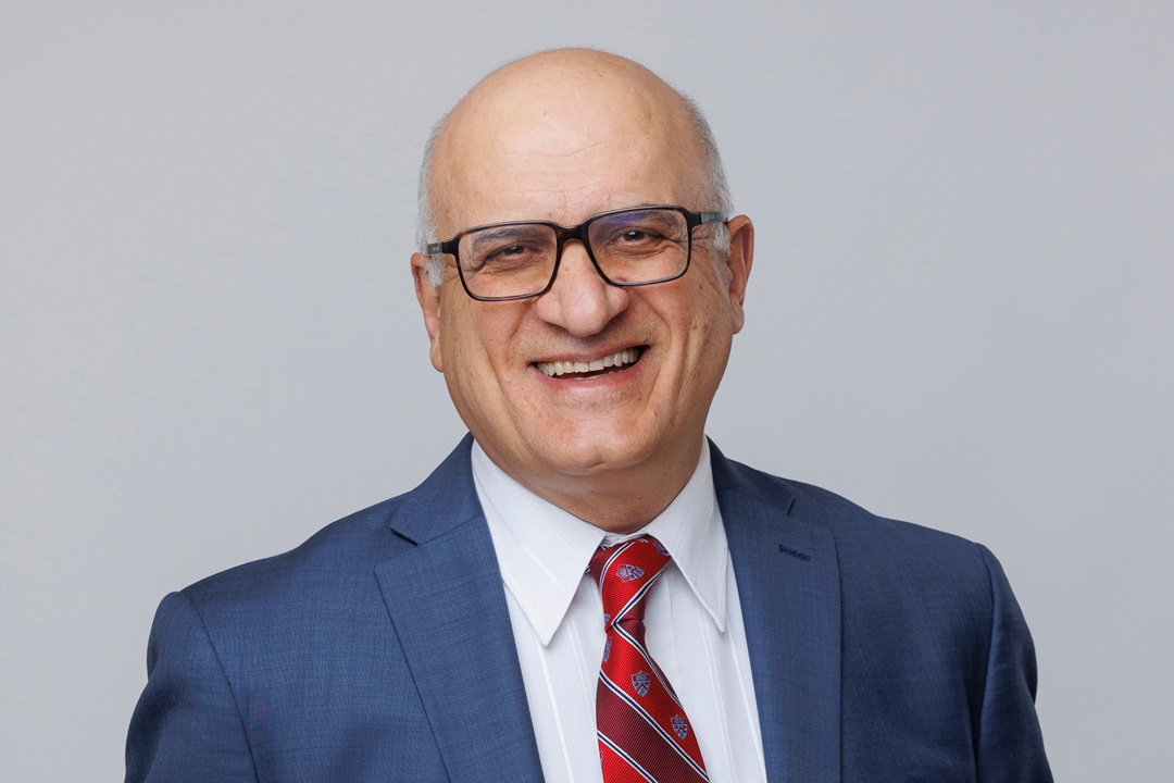 Dr. Haissam Haddad (MD) was appointed as an officer of the Order of Canada in June 2023. (Photo: Dave Stobbe)
