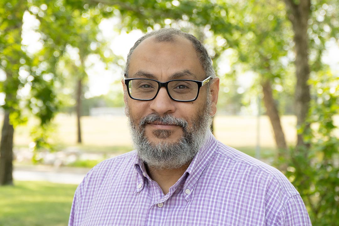 Dr. Mohamed Elshamy (PhD), research scientist in the USask-led Global Water Futures (GWF) program. (Photo: Mark Ferguson)