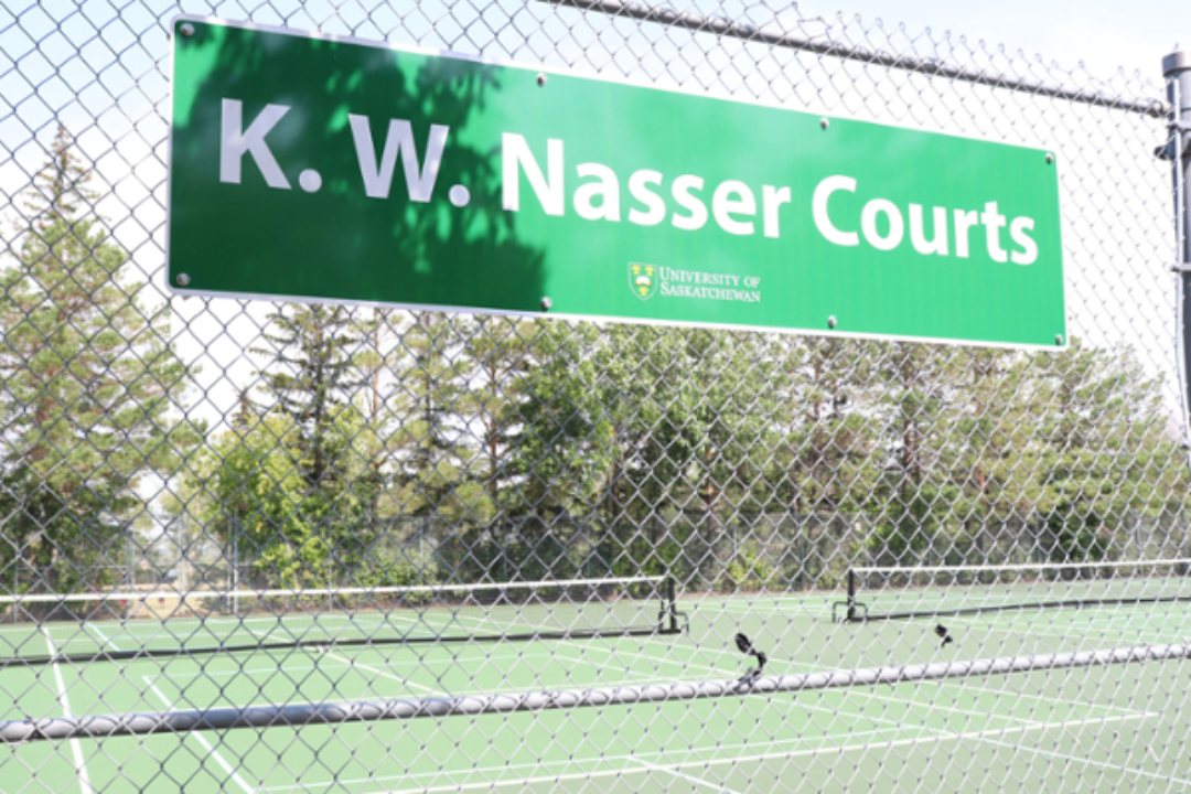 In recognition of Dr. Nasser’s generous support, the upgraded courts have been named the ‘K.W. Nasser Courts’ in his honour. 
