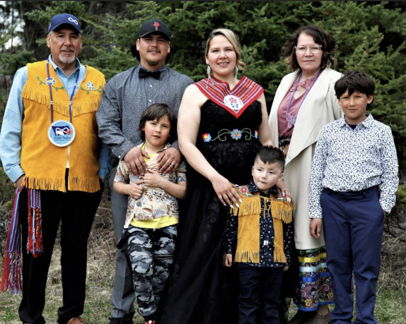 When Métis student Rayne Bo Favel started CTEP, her children were five, three, and six months old. Favel was able to continue parenting her boys, now nine, six and four years old, while pursuing her own education. (Photo: Submitted by Rayne Bo Favel)