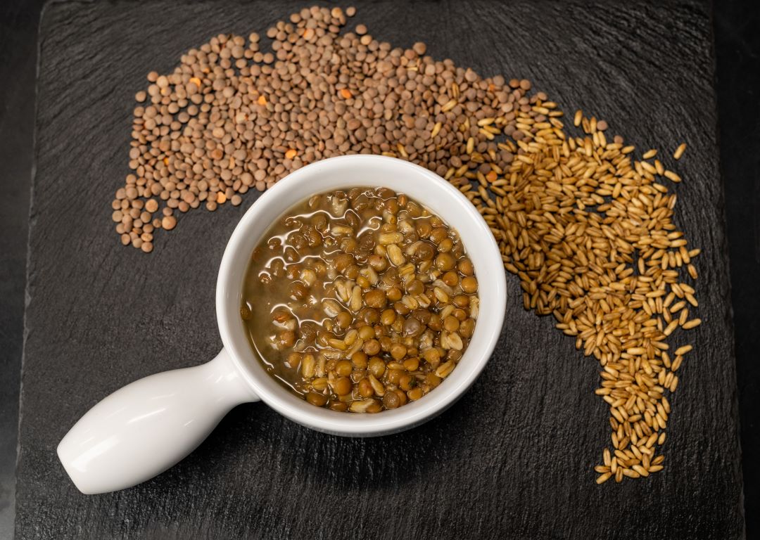 Image of lentils and grains