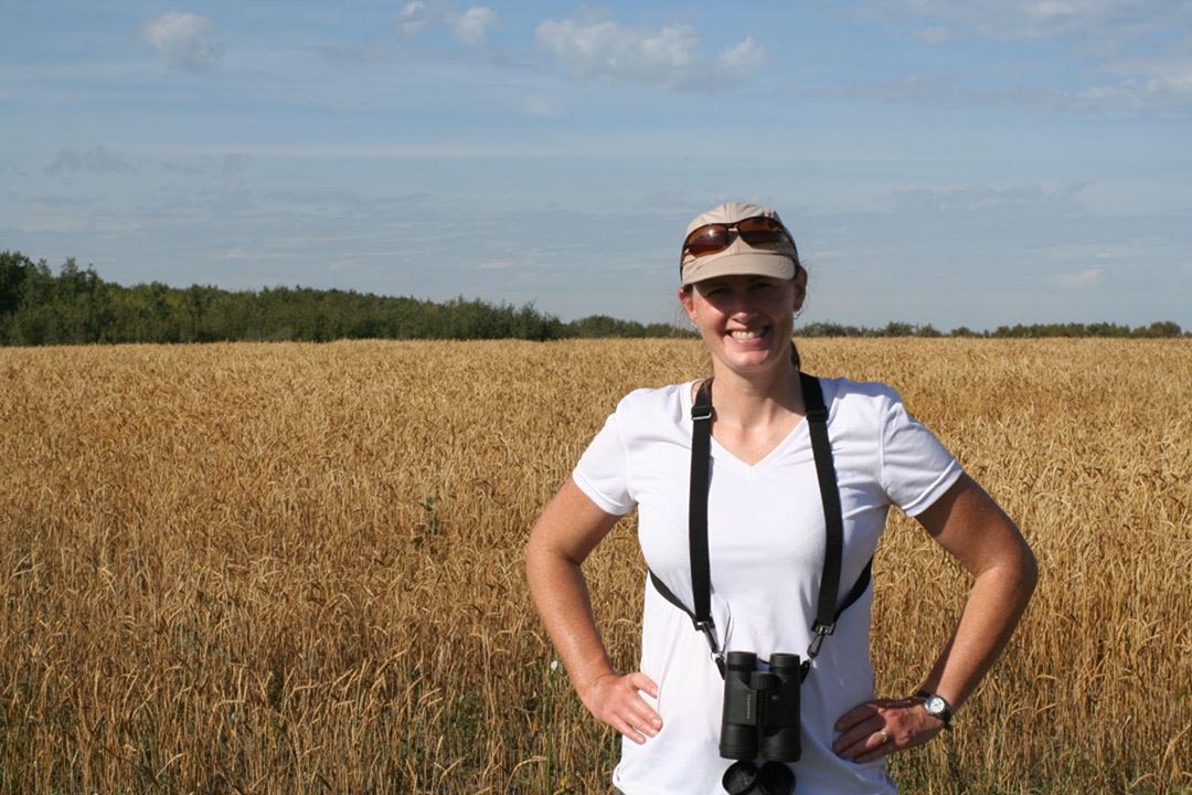 Dr. Christy Morrissey (PhD), professor in the Department of Biology in the College of Arts and Science at USask seeks to advance our understanding of the value of ecosystem services while providing farmers with guidance and tools for making land-use decisions. (Photo: Submitted)