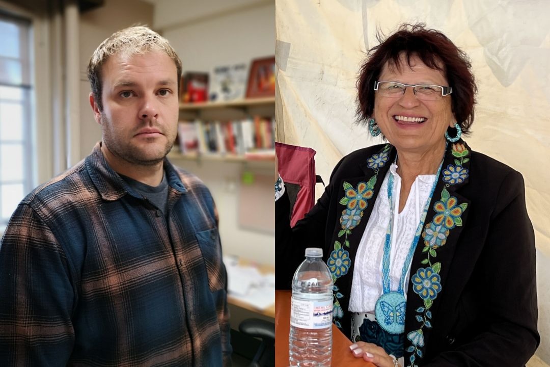 Photos of Dr. Robert Henry (PhD), an associate professor in USask’s Department of Indigenous Studies in the College of Arts and Science, and Terri Hansen-Gardiner, a Knowledge Keeper with SK-NEIHR and a cancer survivor and support worker. (Photos: Submitted)