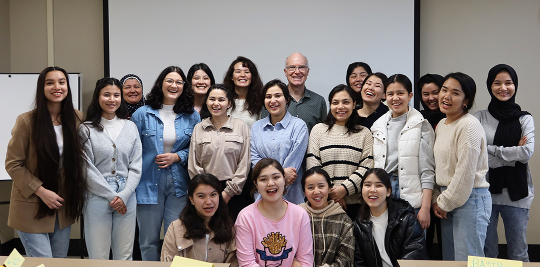 This group of women from Afghanistan completed the six-week E-LEAP course sponsored by 30 Birds Foundation and created by the USask Language Centre. (Photo: Submitted)