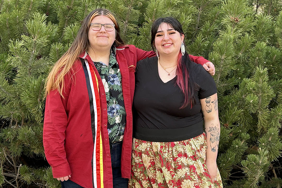 Andrew and Raven Saganace say the Building Intercultural Resilience Mentorship program has had a meaningful impact on both of their lives. (Photo: Submitted)