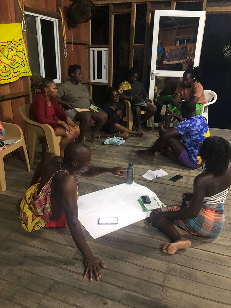 Youth leaders from Colombia, Suriname, and Bolivia gathered in Suriname to collaborate on protecting and preserving tropical rainforests. (Photo: Jim Robson)