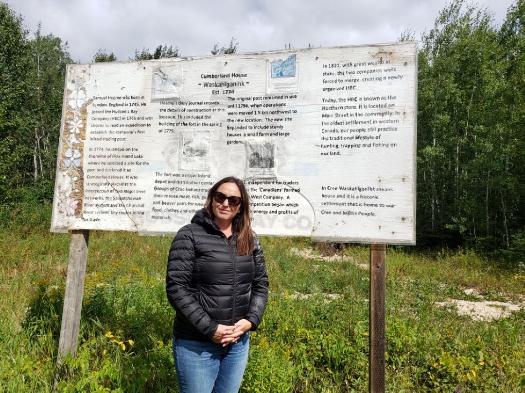 Led by Dr. Allyson Stevenson (PhD) this unique digital heritage project aims to preserve and reclaim cultural heritage for the Community of Cumberland House, Sask. (Photo: Submitted)