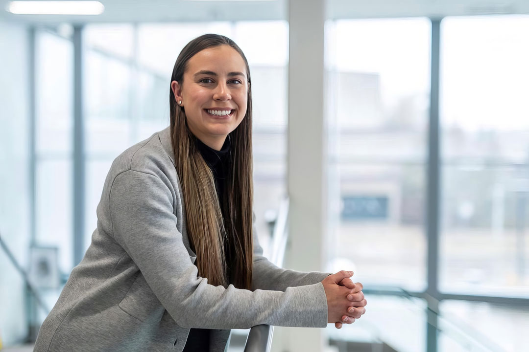 Libby Epoch plans to pursue a season of professional basketball in Europe this fall before returning to her engineering role at Graham Construction. (Photo: submitted)