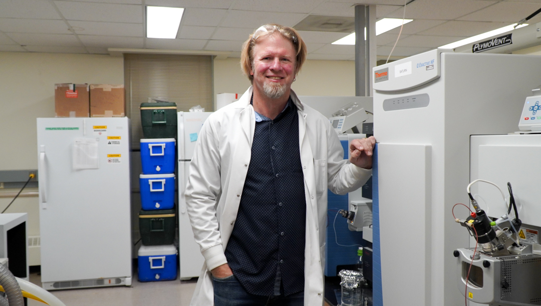 USask’s Dr. Markus Hecker (PhD) is transforming how toxicologists conduct their research (Photo: Erin Matthews)