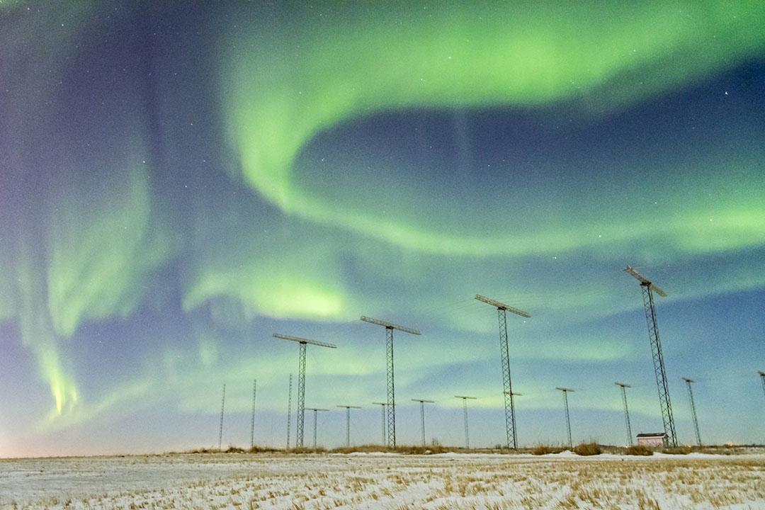 Photo: The Auroral Radar by Ashton Reimer, Images of Research, Research in Action Winner 2016