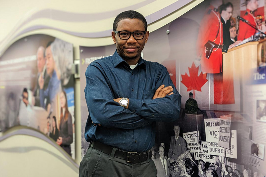 Dr. Albert Ugochukwu (PhD) is a Senior Policy Fellow at the Centre for the Study of Science and Innovation Policy in the Johnson Shoyama Graduate School of Public Policy at the University of Saskatchewan. (Photo: Charvee Sharma)