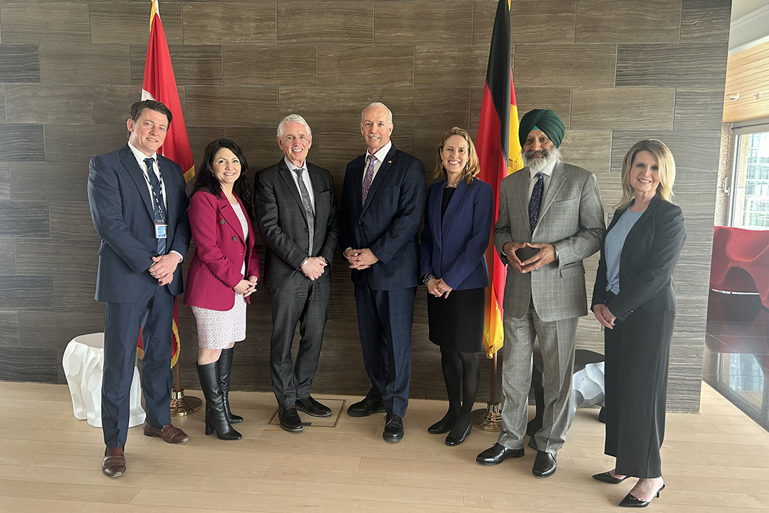 USask leadership and members the Saskatchewan Germany Office, Innovation Saskatchewan, and the Embassy of Canada hosted the Saskatchewan-Germany R&D Partnerships Forum as part of the Germany mission