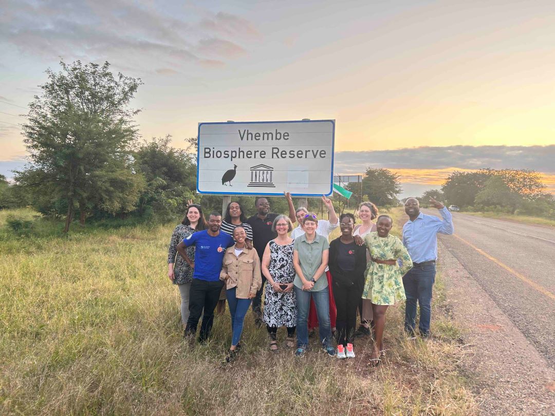 Dr. Maureen Reed (PhD) with her research collaborators in the Vhembe Biosphere Region, Limpopo, South Africa (credit: submitted)