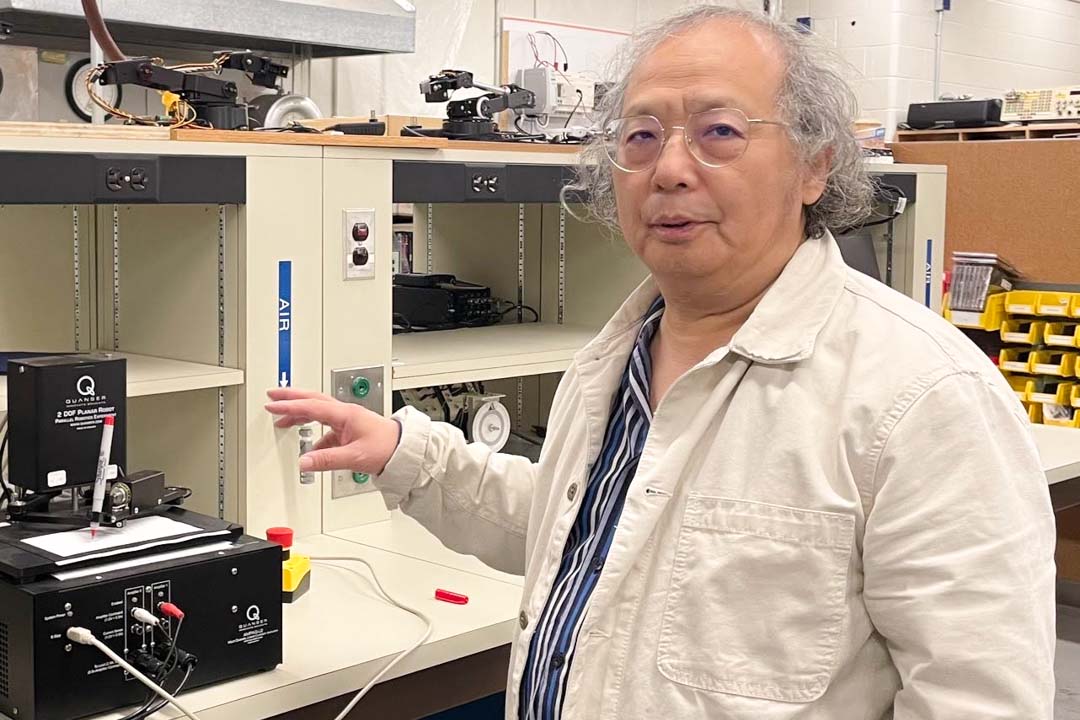 Dr. Chris Zhang (PhD) and his team have developed a highly accurate mathematical model that optimizes the design of micro/nano-robots (MNRs). (Photo: Submitted) 