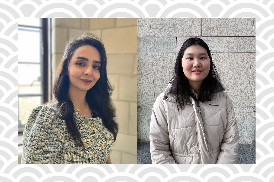 Left to right: Soma Bidar Pour and Julie Su.