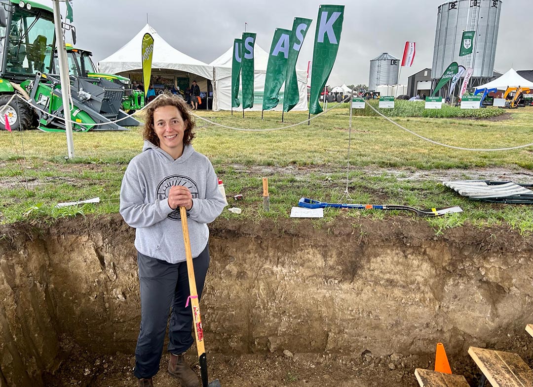 Dr. Angela Bedard-Haughn (PhD), the dean of the University of Saskatchewan (USask) College of Agriculture and Bioresources