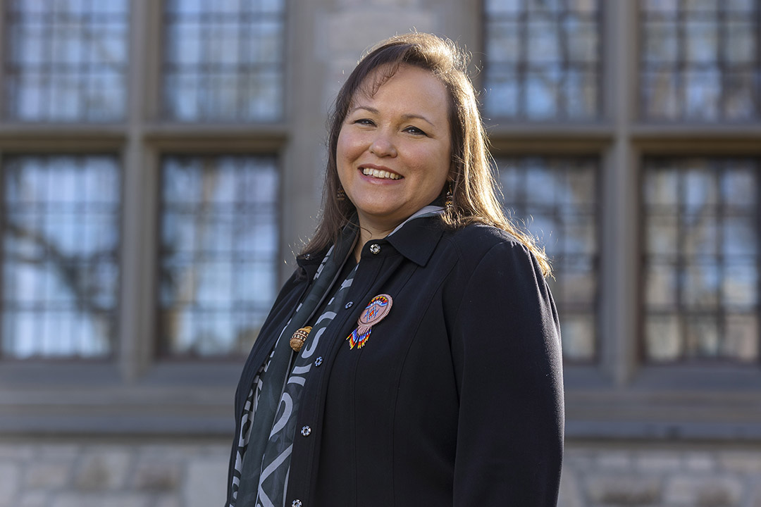 USask Vice-Provost Indigenous Engagement, Dr. Angela Jaime (PhD). (Photo: USask)