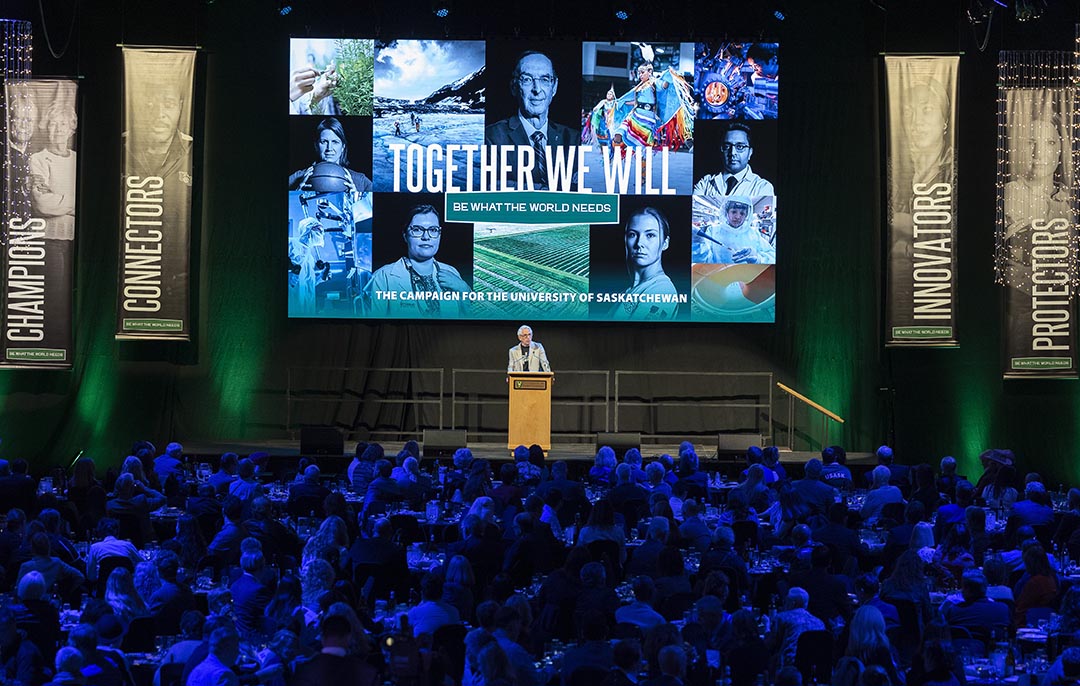 President Peter Stoicheff is beginning his 10th year addressing convocation ceremonies as president of the University of Saskatchewan. (Photo: David Stobbe)